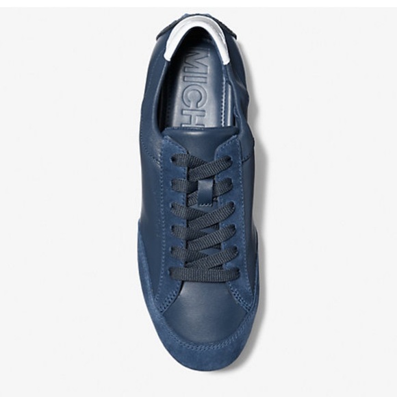 BNWT Michael Kors Susie Leather Sneakers – Women’s 8.5 - Picture 1 of 16